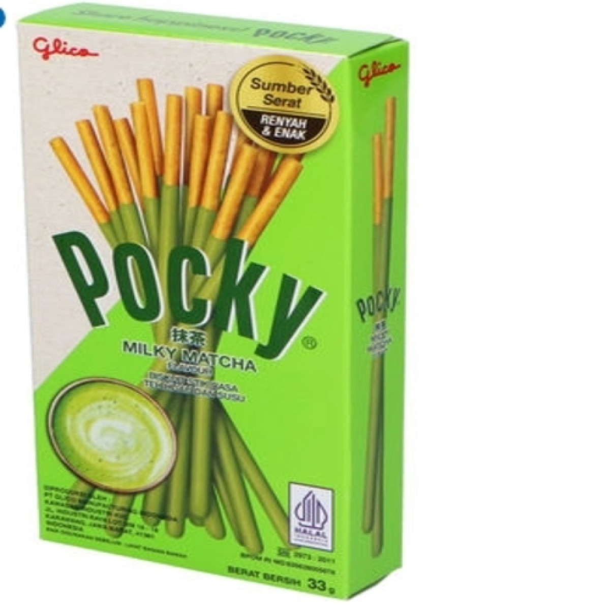 Pocky milky matcha 33gr